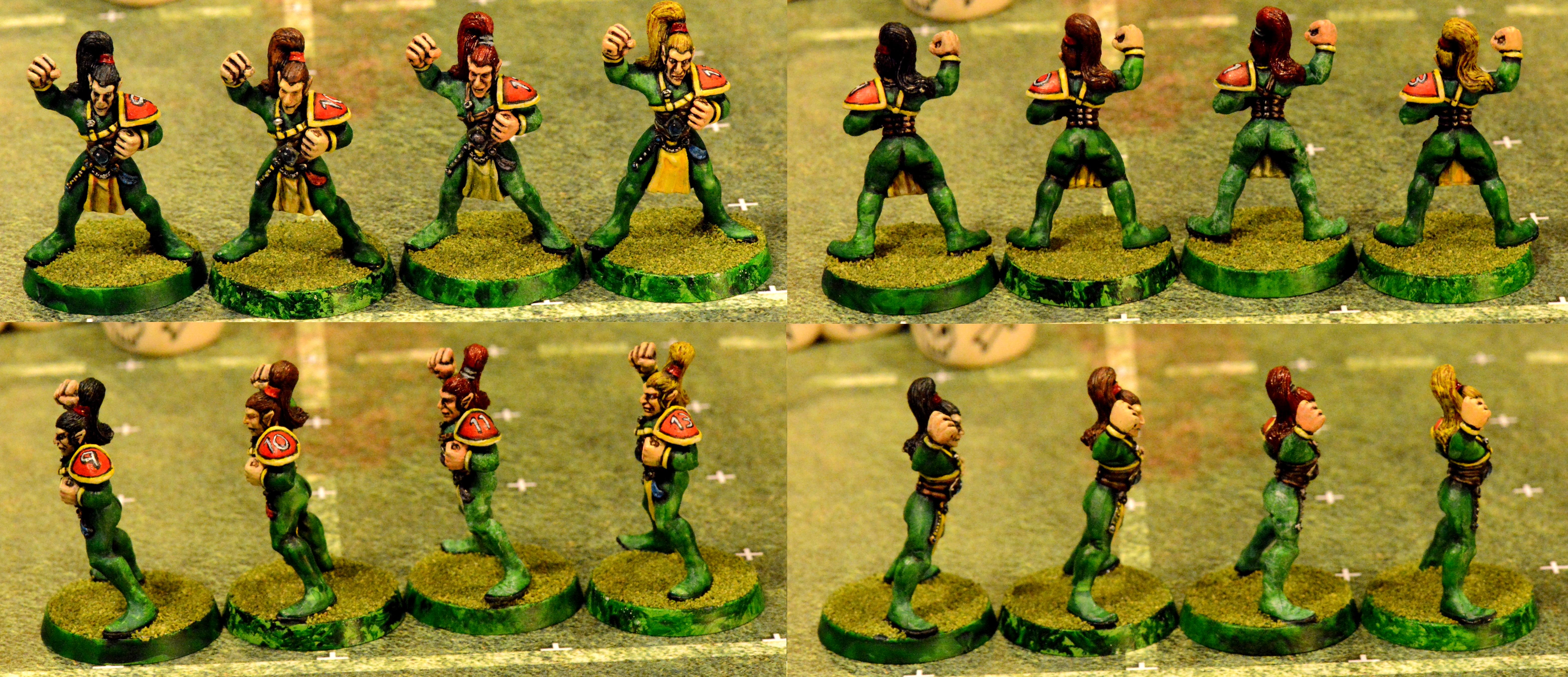 Blood Bowl, Elves, Lineman, Linemen, Wood Elves Lineman 1 Gallery